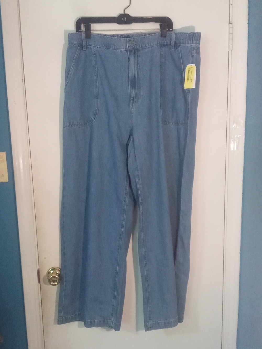 Time And Tru Denim Jeans Elastic Waist XXL 20 NEW NWT